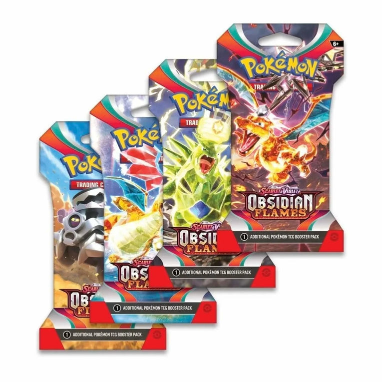 Scarlet & Violet Obsidian Flames Sleeved Booster - EN