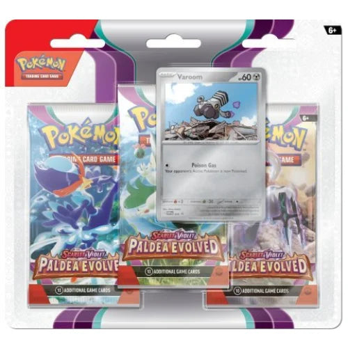 Scarlet & Violet Paldea Evolved 3er Blister - EN