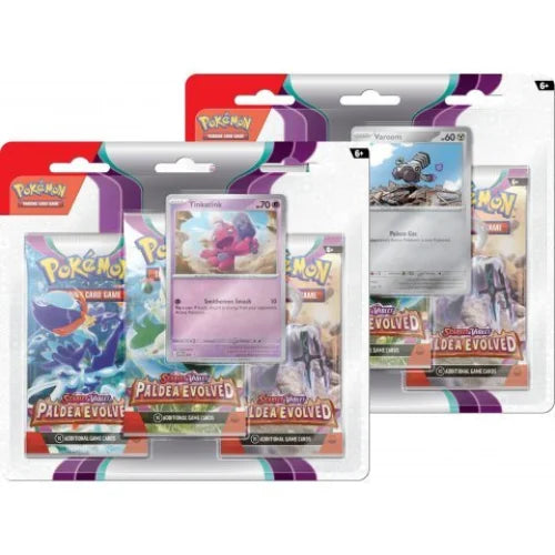 Scarlet & Violet Paldea Evolved 3er Blister - EN