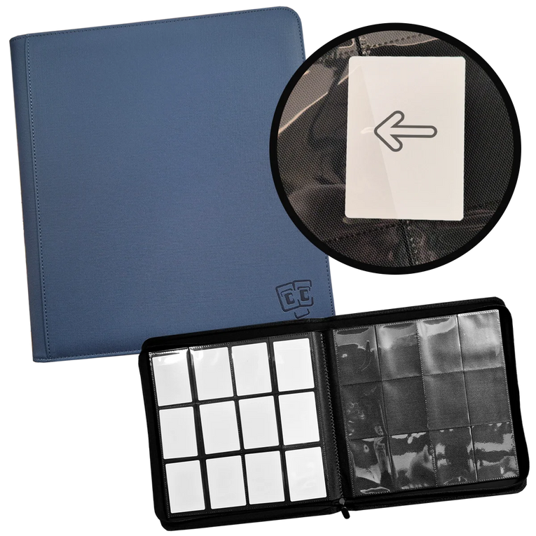 TCG Guru 12 Pocket Zip Xenon Style