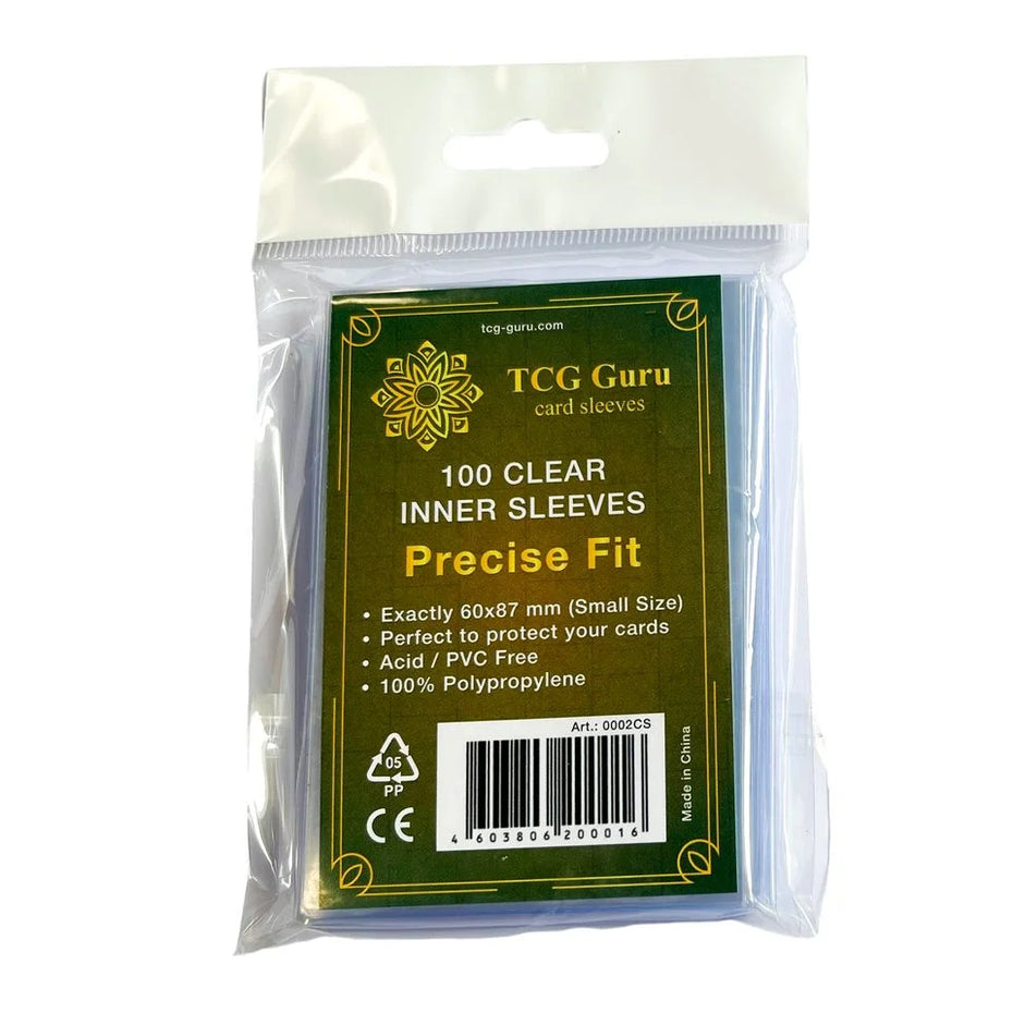 TCG Guru - Inner Sleeves - Japanese Size TCG Zubehör