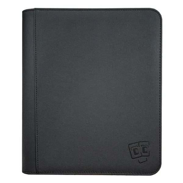 TCG Guru Toploader Zip Binder 9-Pocket Sideloading Black