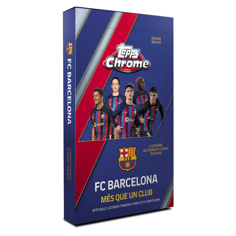 Topps - Chrome - FC Barcelona - Season 2022/23 - EN