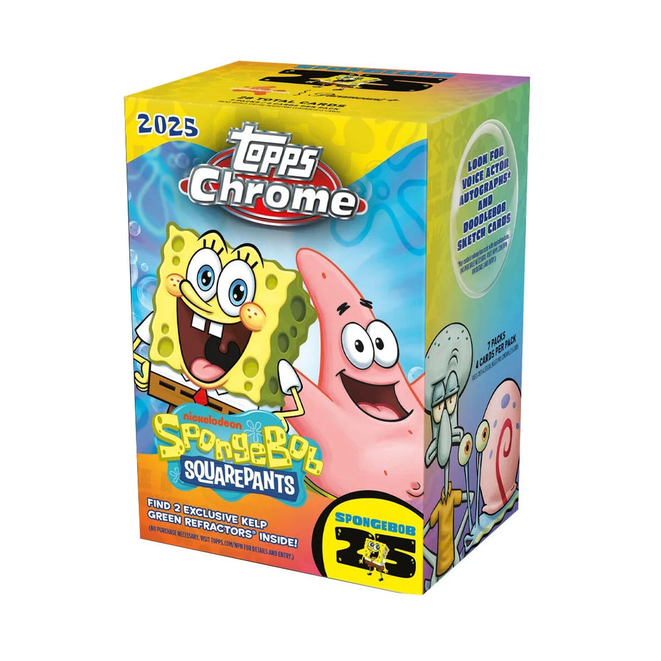 Topps - Chrome - Spongebob Squarepants 25th Anniversary
