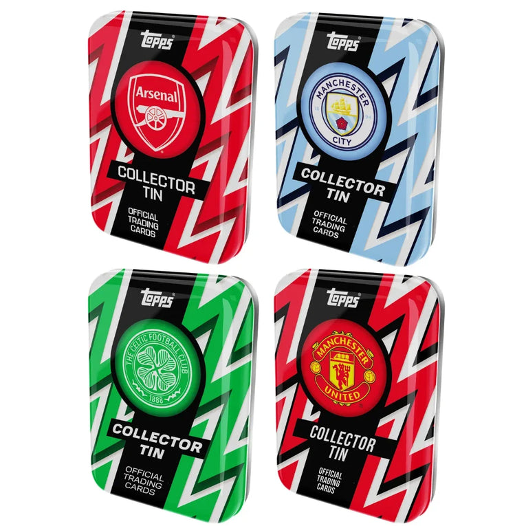 Topps - Collector Tin - United Kingdom Football Clubs
