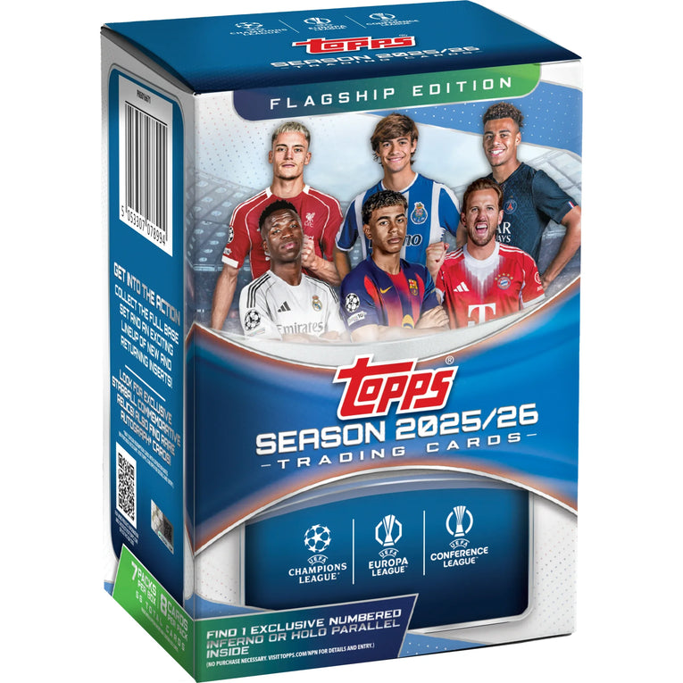 Topps UEFA Club Competitions 2025-26 - Value Box - EN