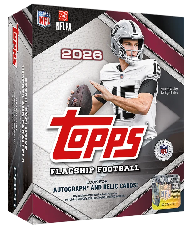 Topps Flagship Football 2026 Mega Box