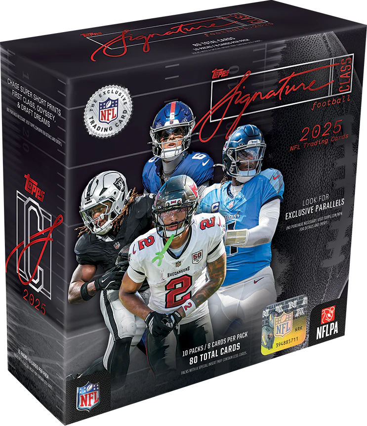 Topps Signature Class Football 2025 - Mega Box
