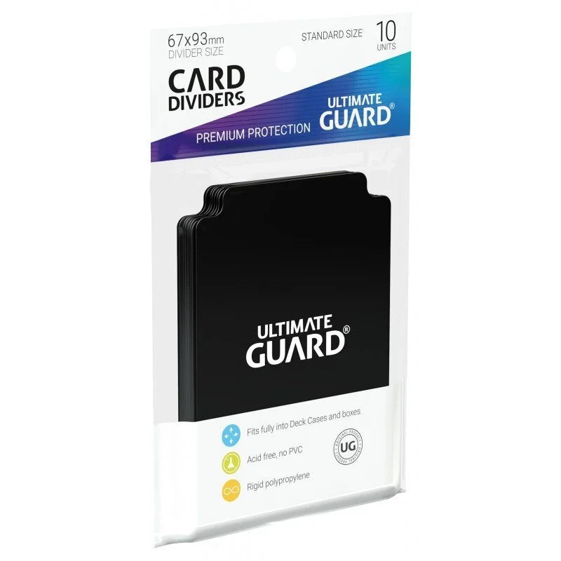 Ultimate Guard - Card Dividers - black TCG Zubehör