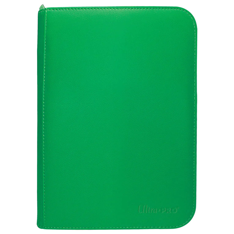 Ultra PRO - 4-Pocket Zippered PRO-Binder Green TCG Zubehör