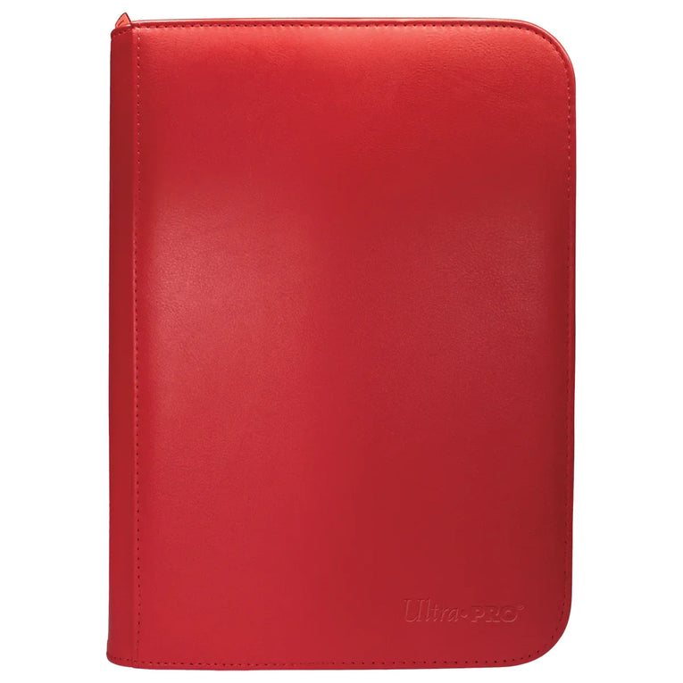Ultra PRO - 4-Pocket Zippered PRO-Binder Red TCG Zubehör