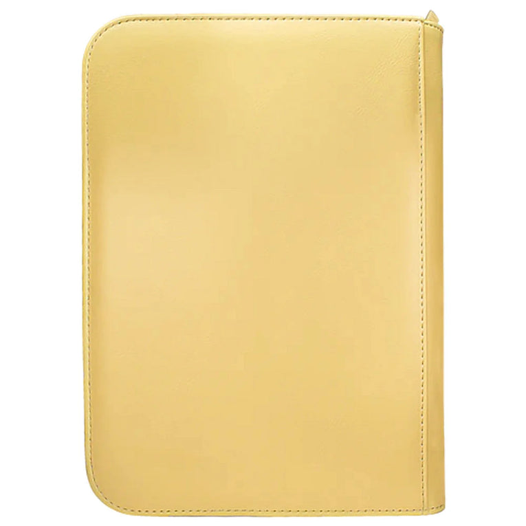 Ultra PRO - 4-Pocket Zippered PRO-Binder Yellow TCG Zubehör