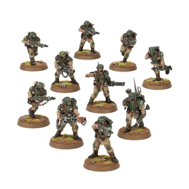 Warhammer 40k Figuren Armeen des Imperiums Astra Militarum