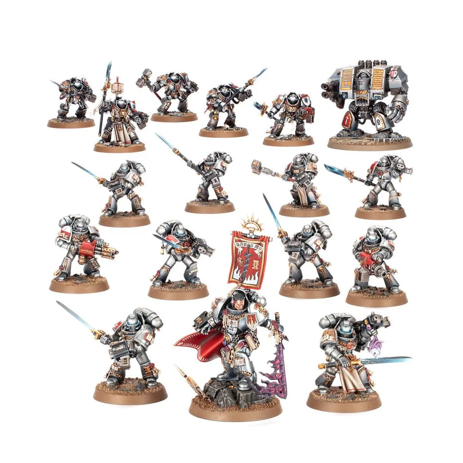 Warhammer 40k Figuren Space Marines Combat Patrol Grey