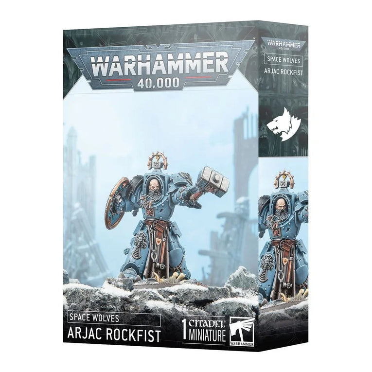 Warhammer 40k - Figuren - Space Wolves - Arjac Rockfist