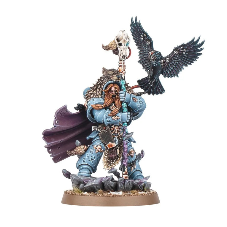 Warhammer 40k - Figuren - Space Wolves - Njal Stormcaller