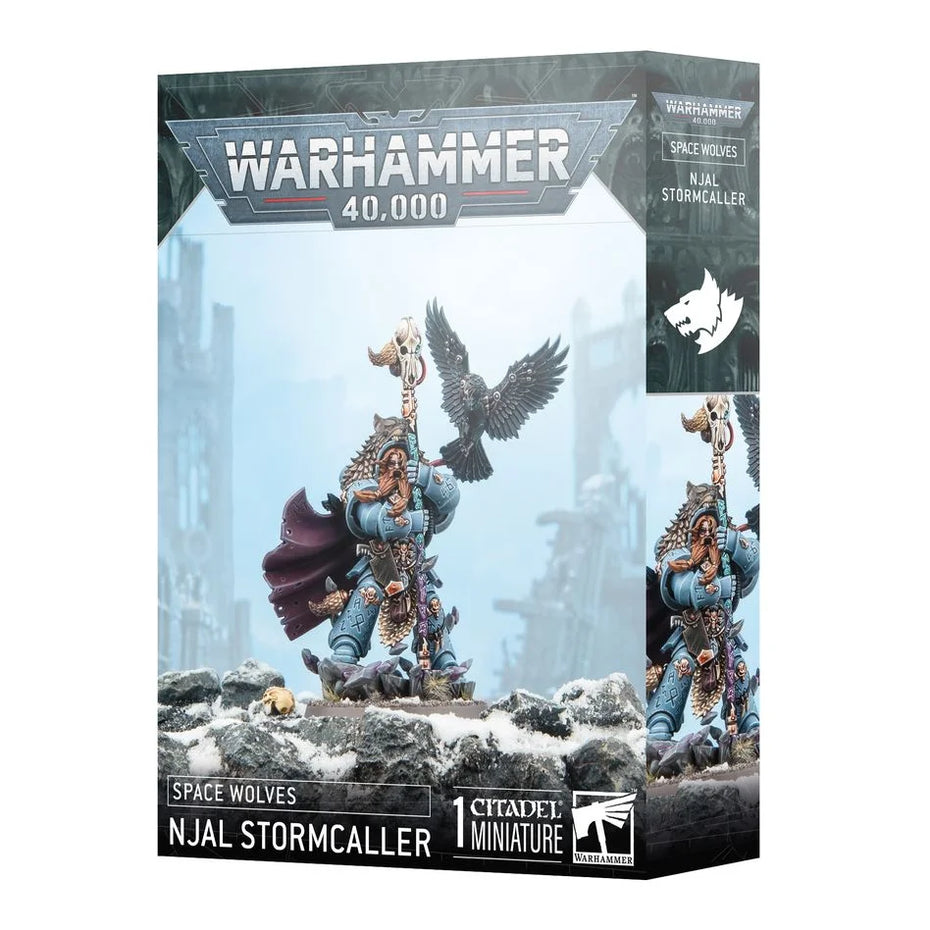 Warhammer 40k - Figuren - Space Wolves - Njal Stormcaller