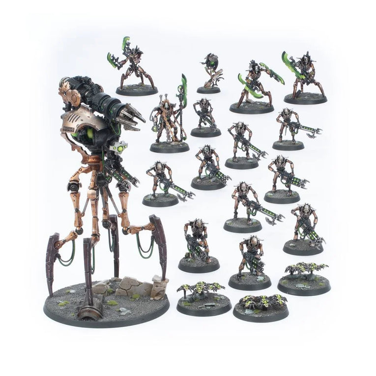 Warhammer 40k - Figuren - Xenos-Armeen - Necrons - Combat