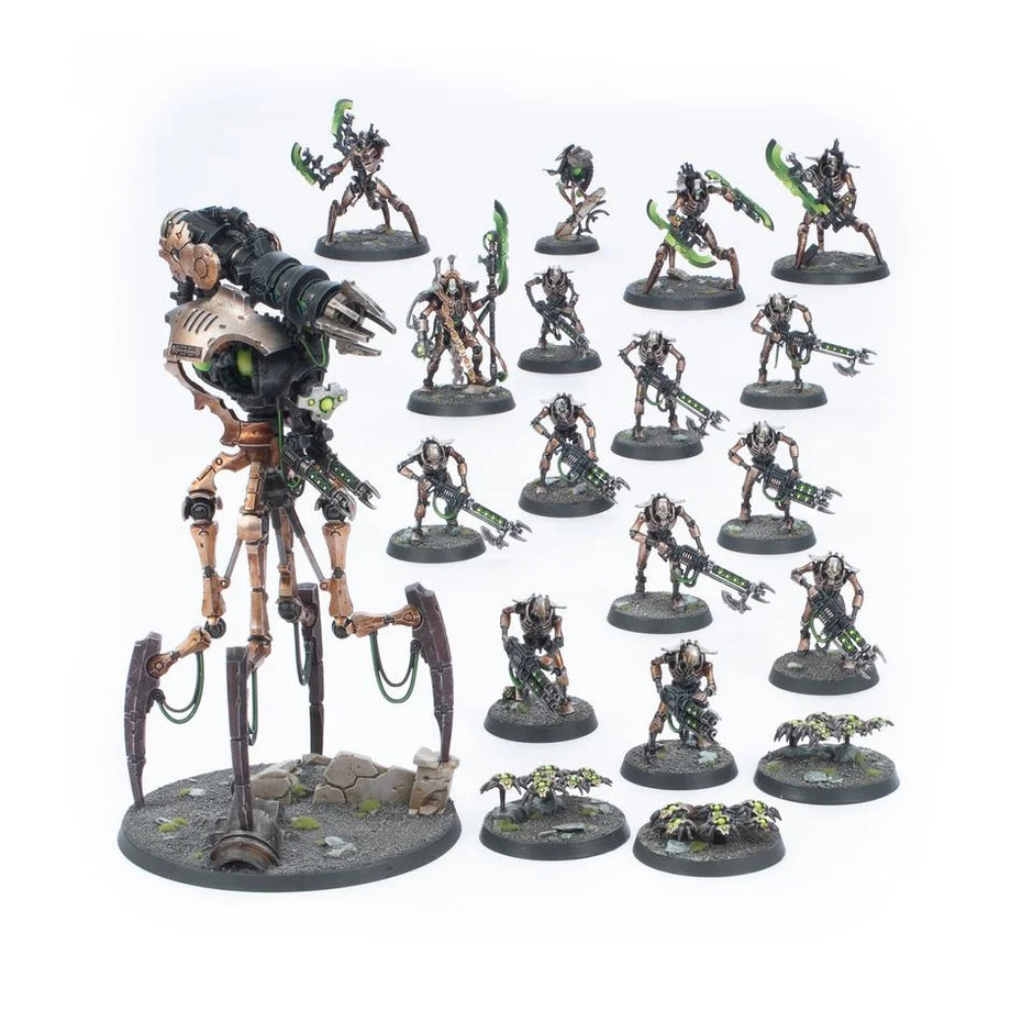 Warhammer 40k - Figuren - Xenos-Armeen - Necrons - Combat