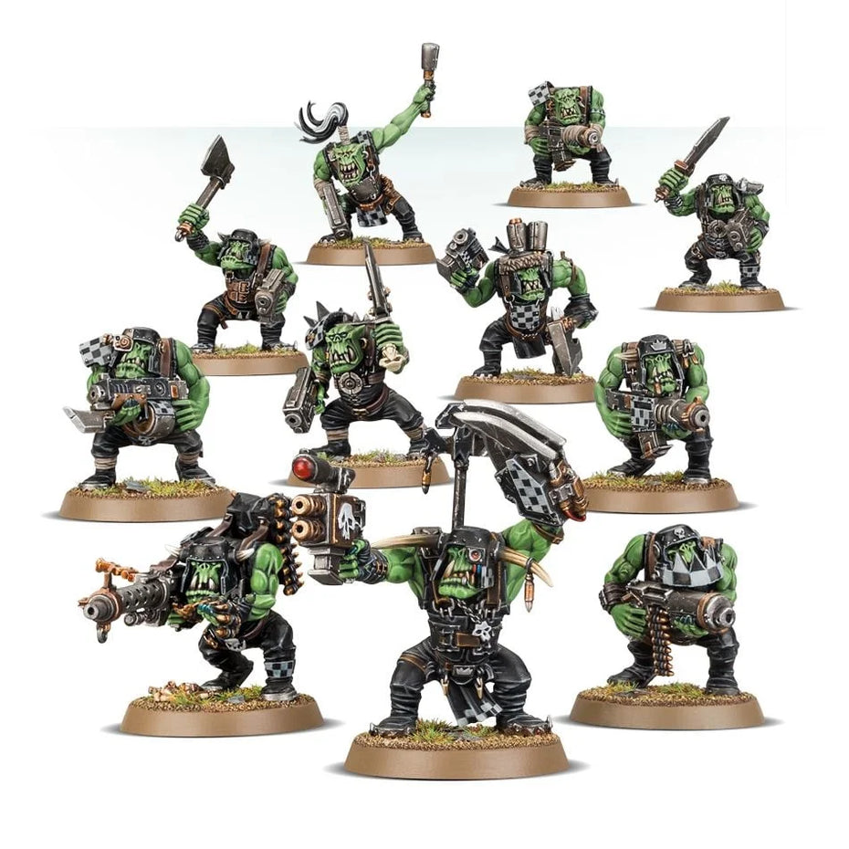 Warhammer 40k - Figuren - Xenos-Armeen - Orks - Boyz