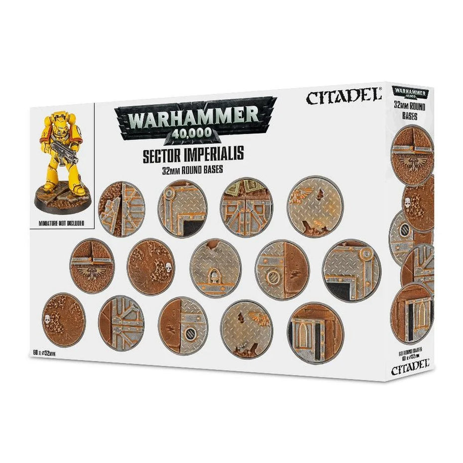 Warhammer 40k - Gestaltete Bases Warhammer 40k