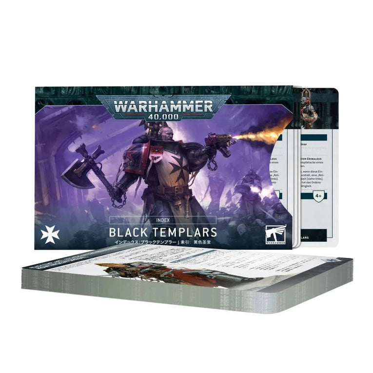 Warhammer 40k - Index - Black Templars - DE Warhammer 40k