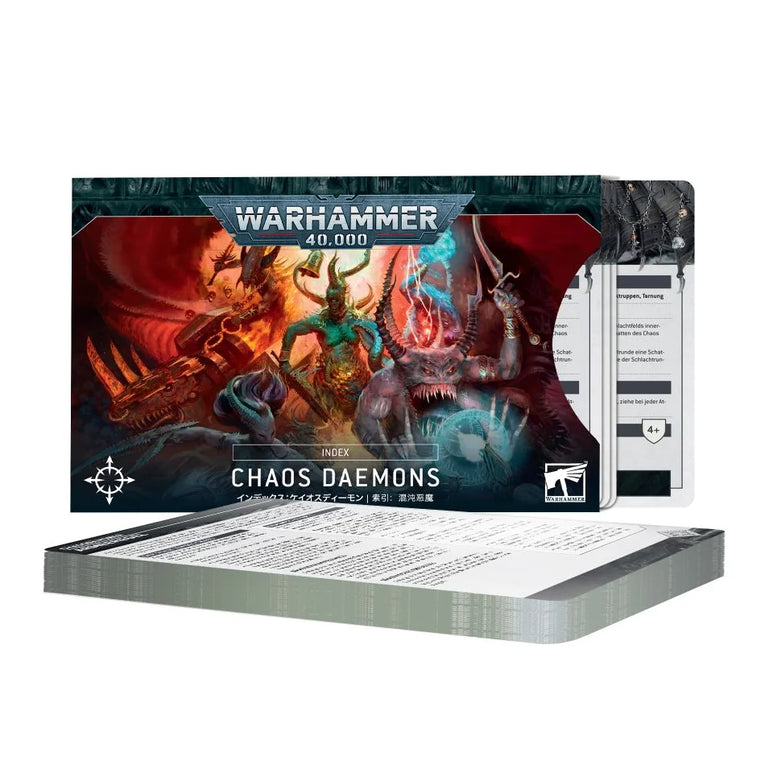 Warhammer 40k - Index - Chaos Daemons - DE Warhammer 40k