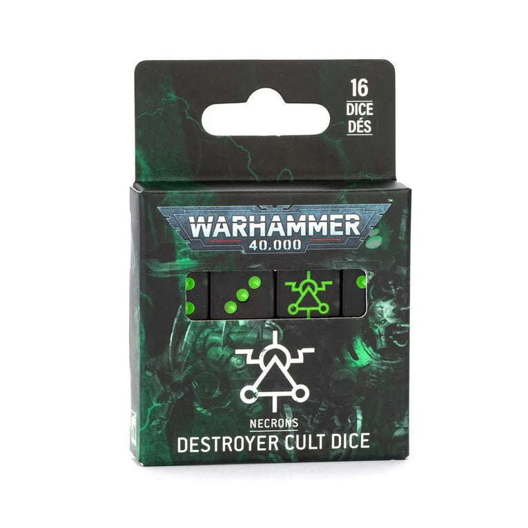 Warhammer 40k - Necrons Destroyer Cult Dice Warhammer 40k