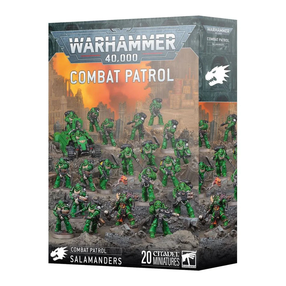 Warhammer 40k Space Marine Salamanders Kampfpatrouille