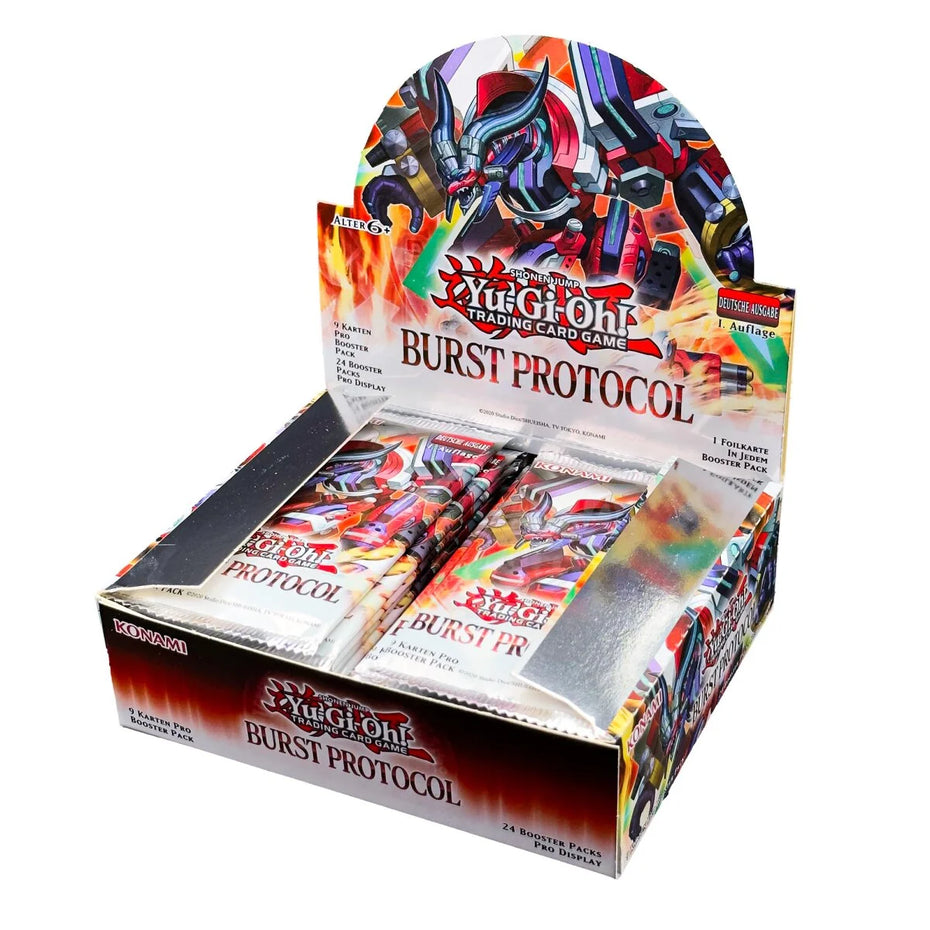 Yu-Gi-Oh! Burst Protocol Display DE Sammelkartenspiel