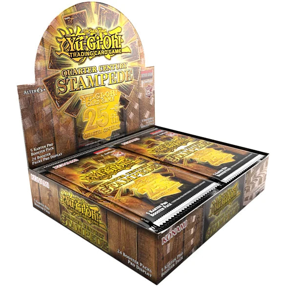 Yu-Gi-Oh! - Quarter Century Stampede - Display - DE