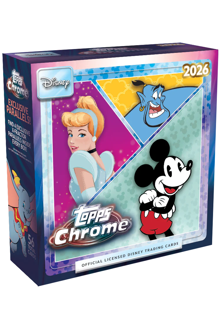 Topps Chrome Disney 2026 Mega Box