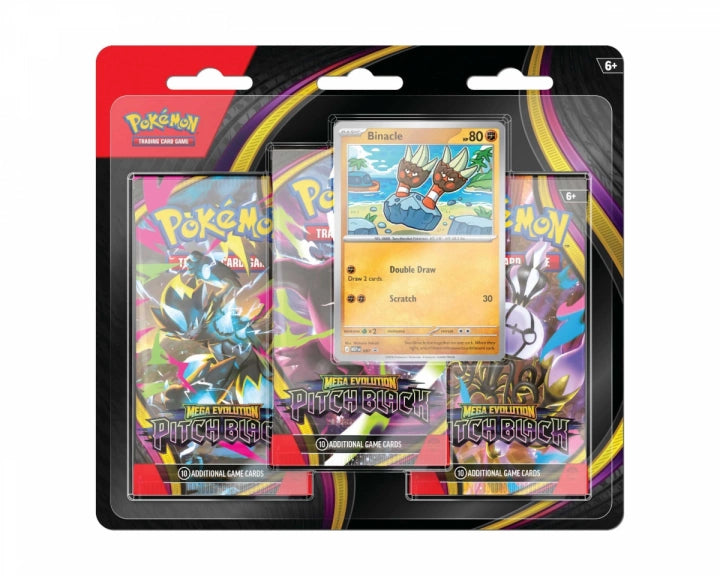 Pokémon Pitch Black 3-Pack Blister ME05 EN