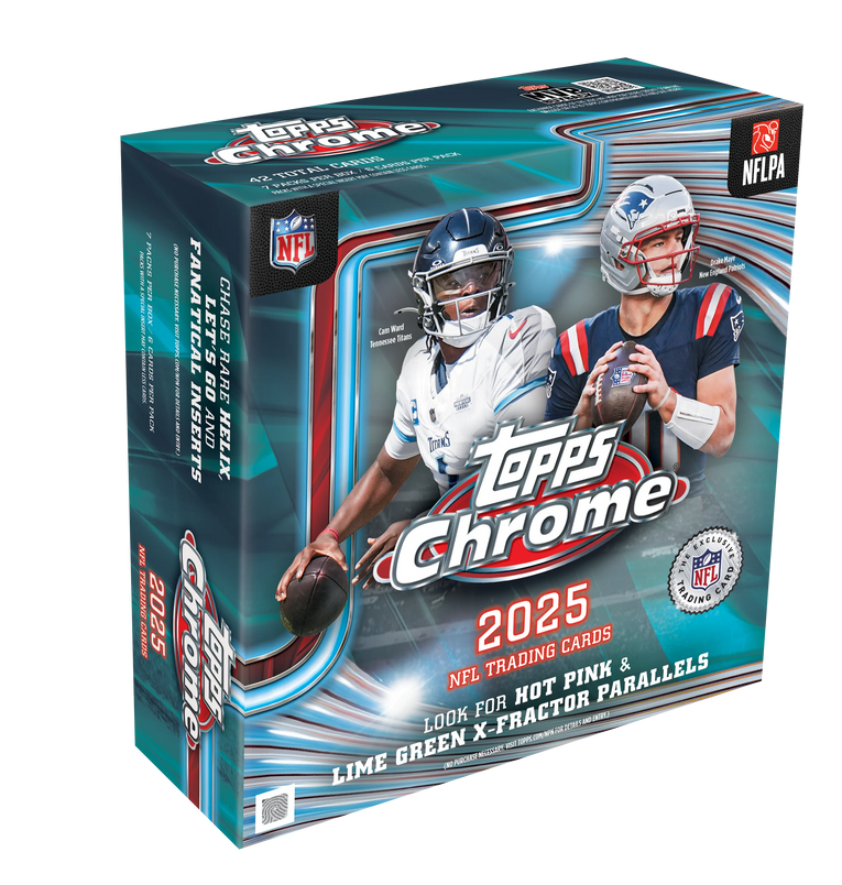 Topps Chrome® Football 2025  - Mega Box