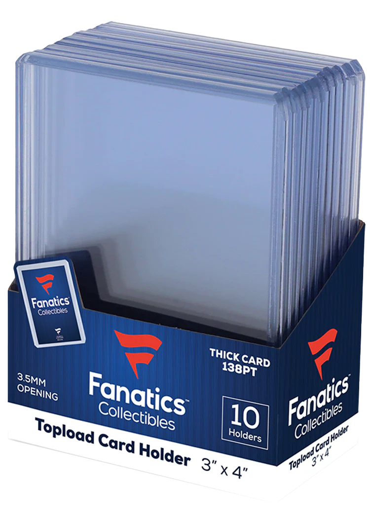 Fanatics Collectibles 138pt 3x4 Top Loader - 10ct