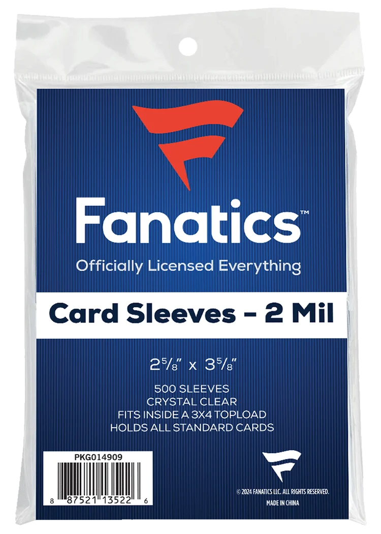 Fanatics Collectibles Soft Sleeves - 500ct