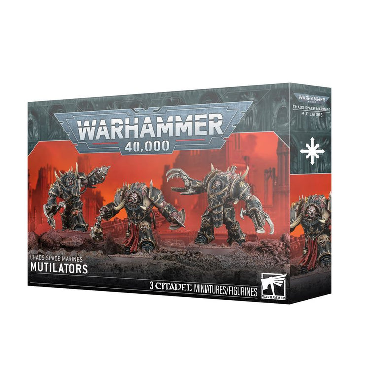 Warhammer 40k - Chaos Space Marines - Mutilatoren