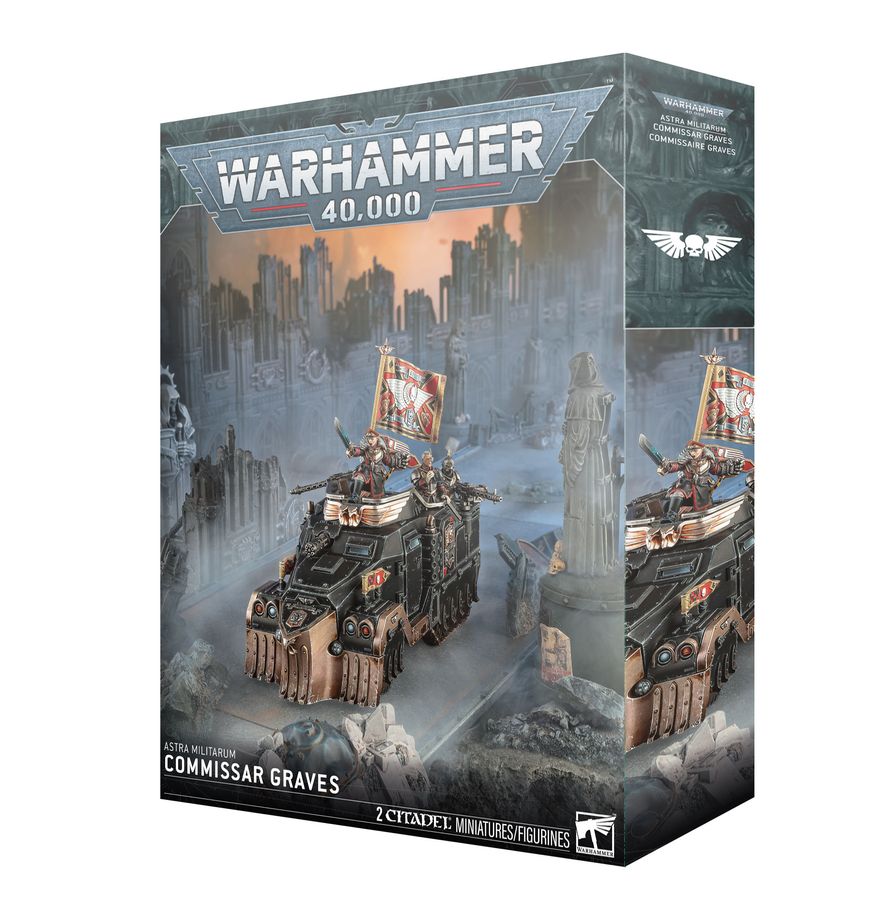 Warhammer 40k - Astra Militarum - Kommissarin Graves
