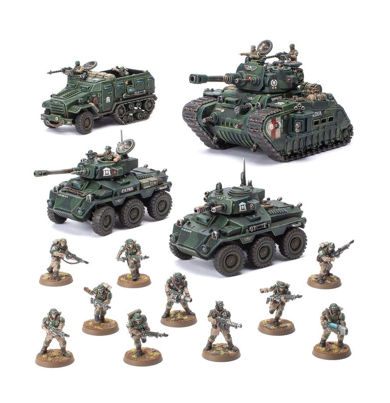 Warhammer 40k Armageddon Bataillon Astra Militarum