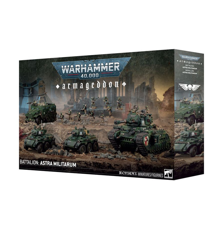 Warhammer 40k Armageddon Bataillon Astra Militarum