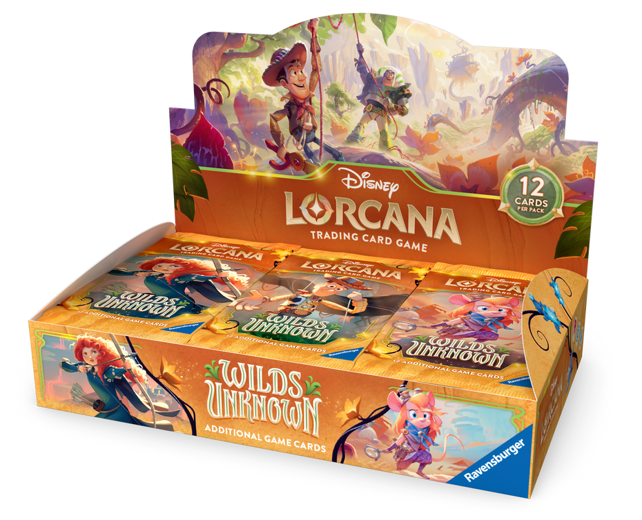 Disney Locana Wilds Unknown Booster Display EN