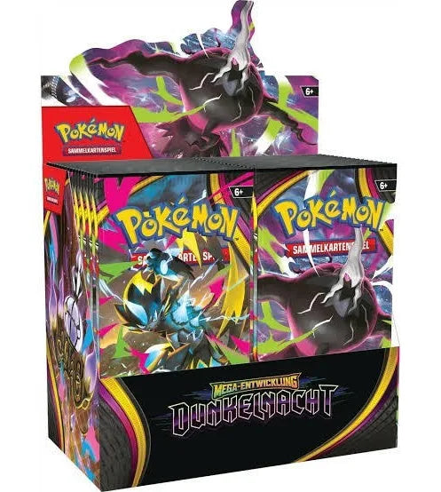 Pokémon Mega Entwicklung Dunkelnacht Display DE