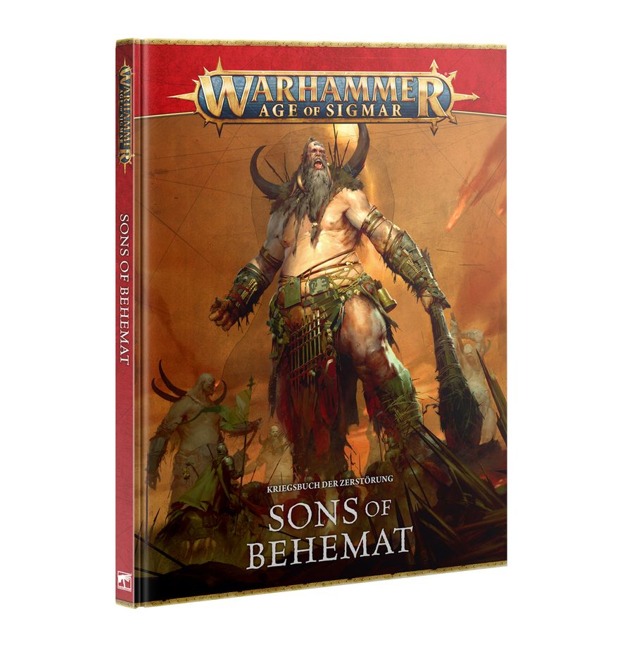 Warhammer Age of Sigmar Kriegbuch Sons of Behemat
