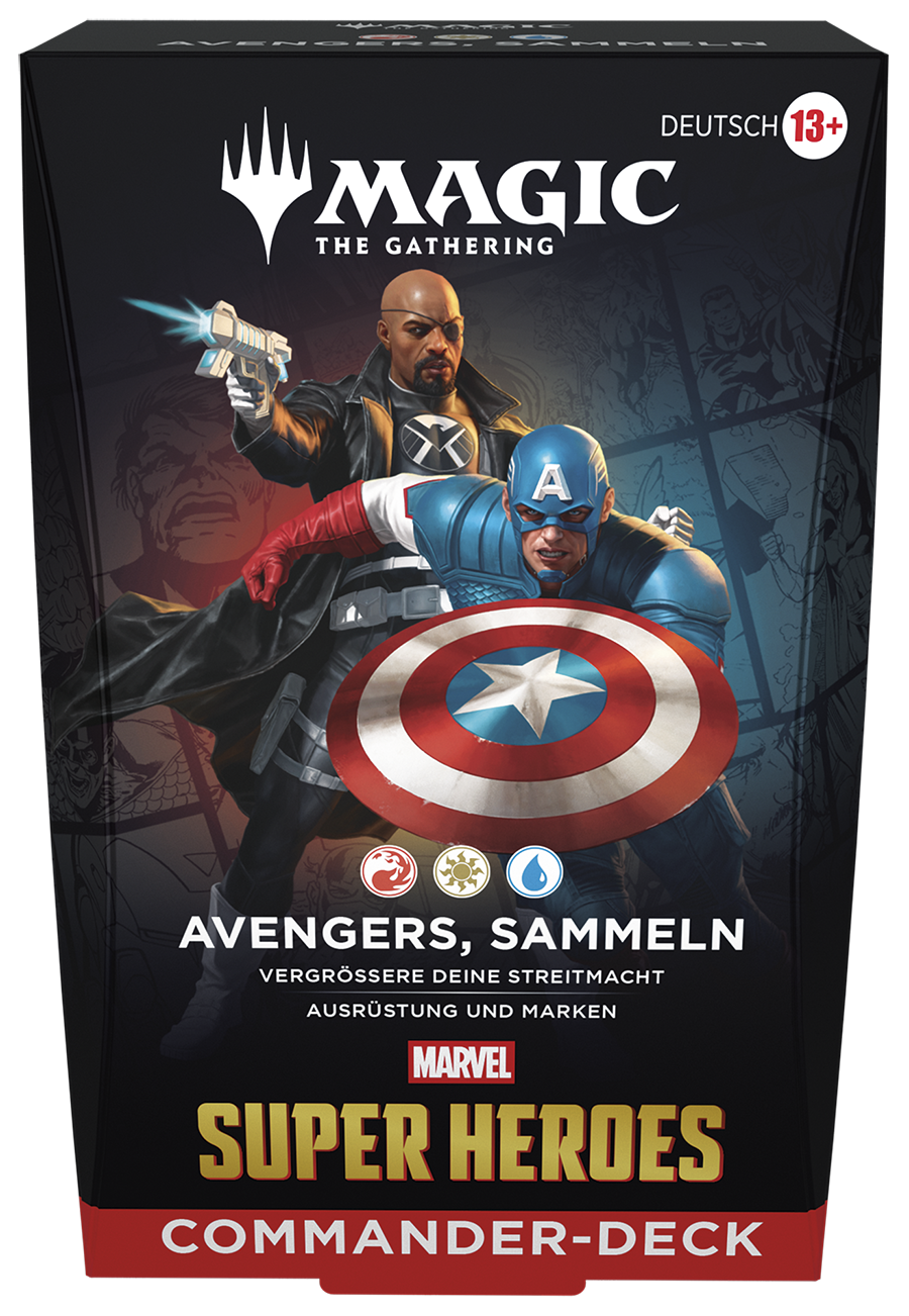 Magic Marvel Super Heroes Commander Deck DE