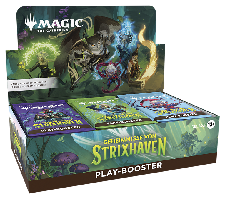 Magic - Geheimnisse von Strixhaven Play Booster Display - DE
