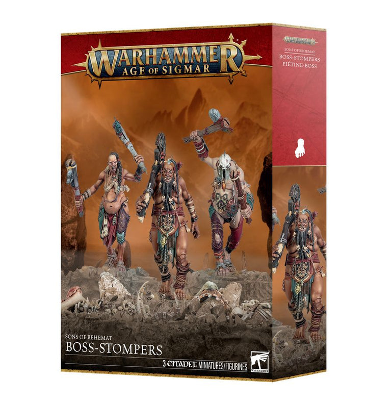 Warhammer Age of Sigmar Sons of Behemat Boss-Stompers