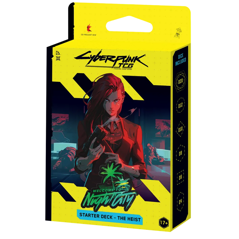 Cyberpunk TCG Welcome to Night City Beta Starter Deck