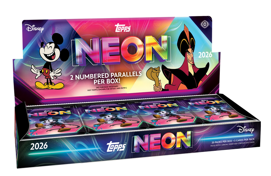Topps Disney Neon 2026 Hobby Box