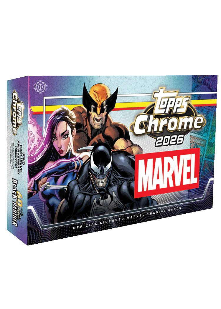 Topps Chrome 2026 Marvel Comics Hobby Box