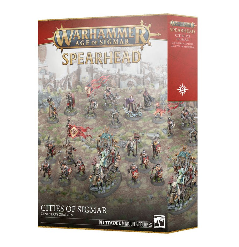 Warhammer Age of Sigmar Speerspitze Cities of Sigmar Zenestras Zeloten